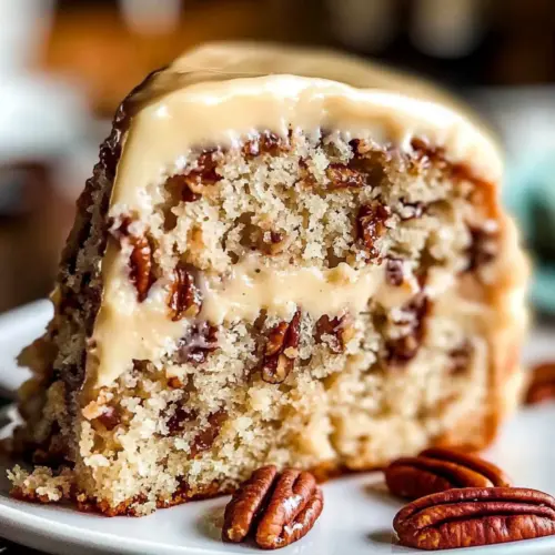 Butter Pecan Cake Layers