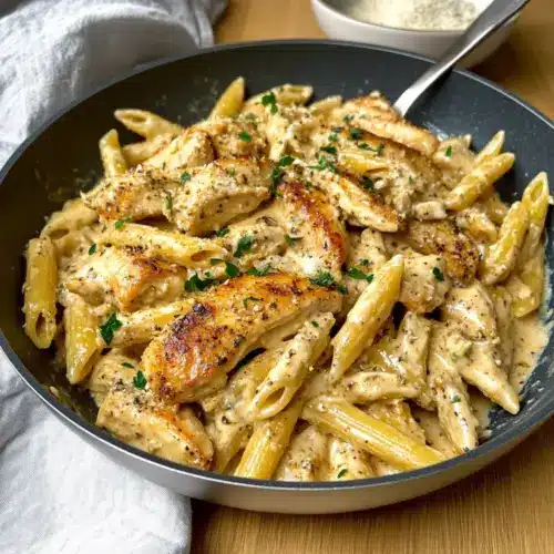 Chicken Garlic Parmesan Pasta