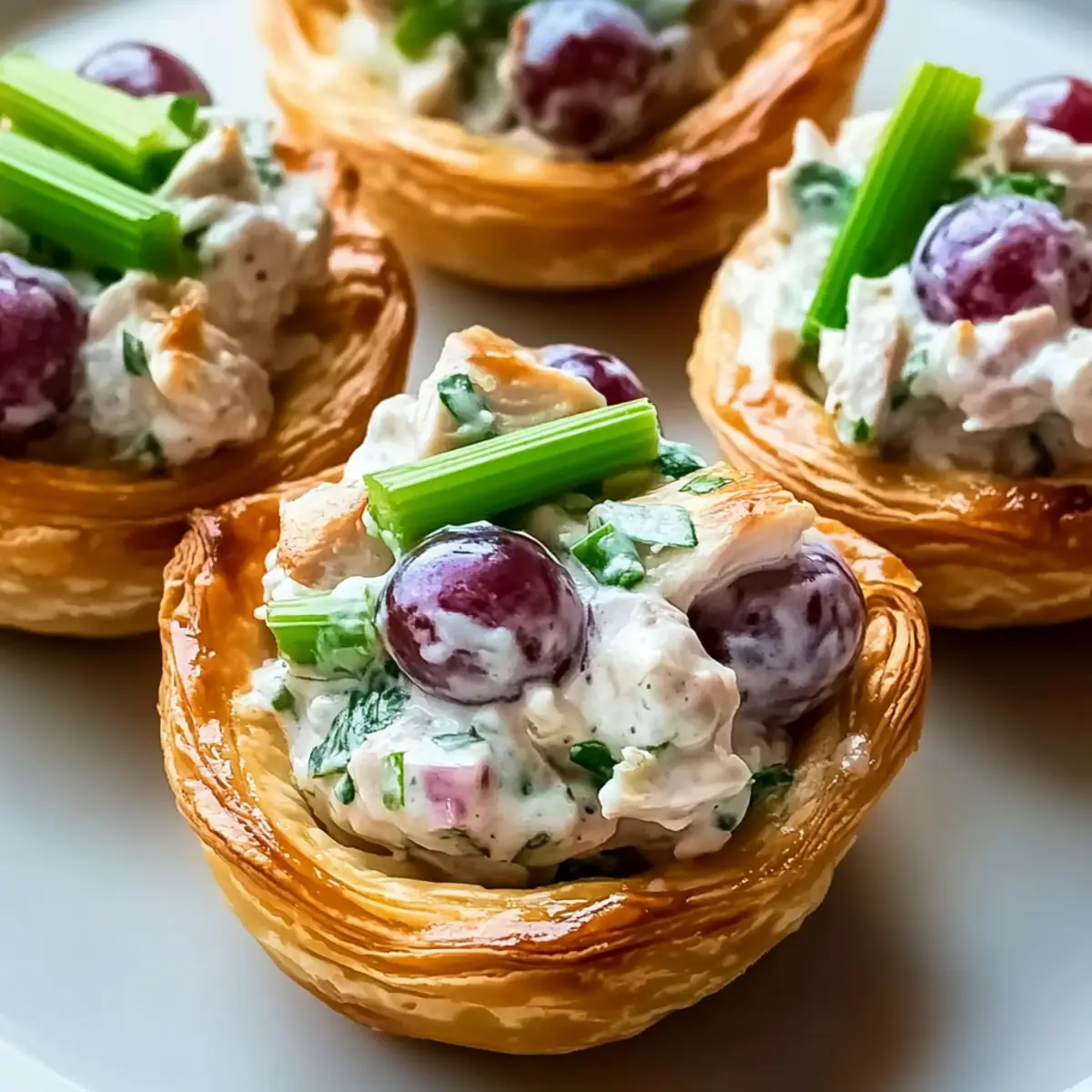Chicken Salad in Puff Pastry