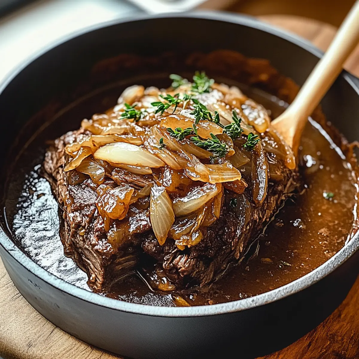 French Onion Pot Roast Recipe