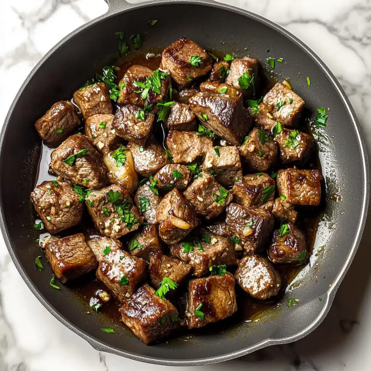Garlic Butter Steak Bites