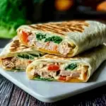 Healthy Tuna Melt Wrap Recipe