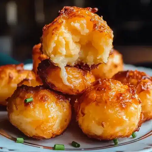 Mashed Potato Cheese Puffs