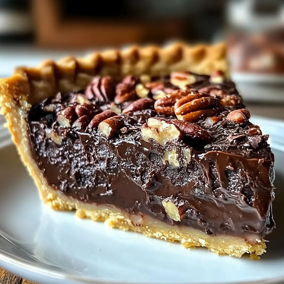 Texas Chocolate Pecan Pie
