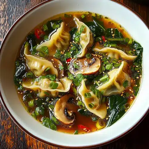 Asian Potsticker Soup