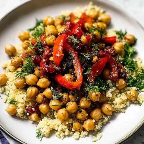 Roasted Red Pepper Salad
