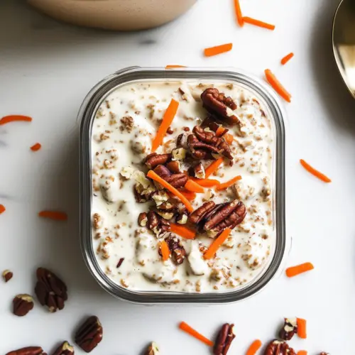 Carrot Cake Overnight Oats