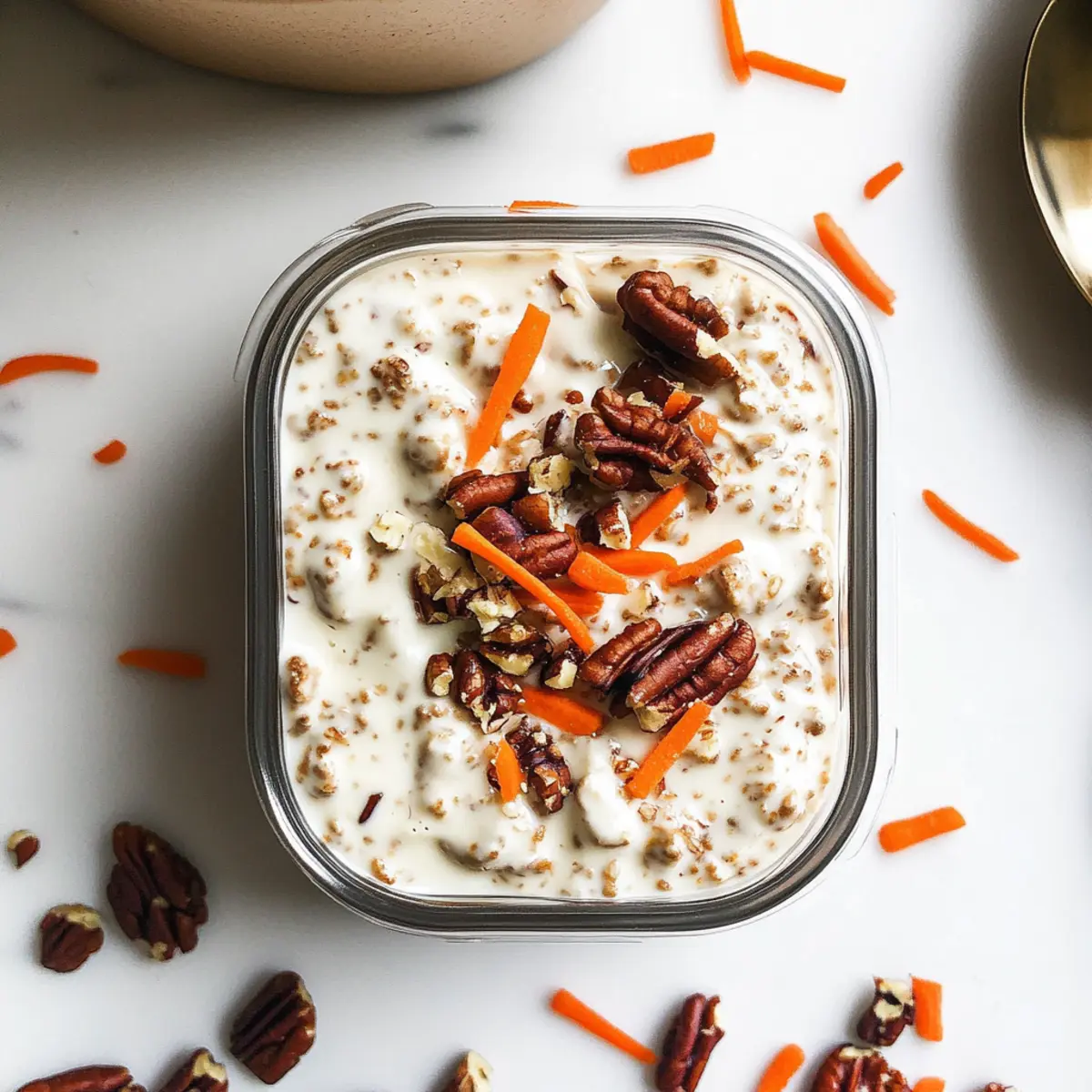 Carrot Cake Overnight Oats