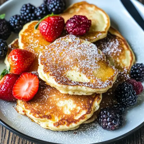 Cottage Cheese Pancakes