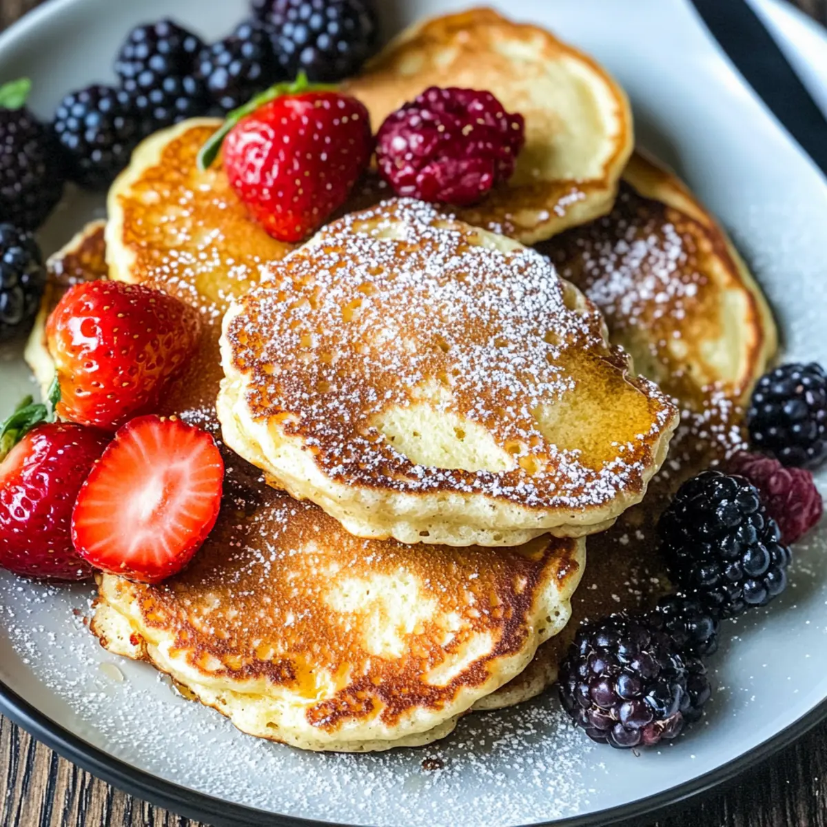 Cottage Cheese Pancakes