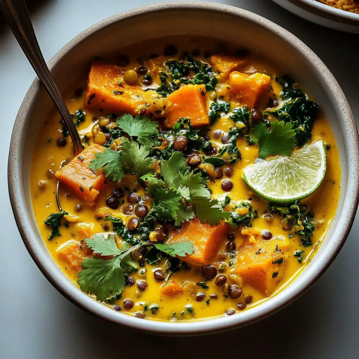 Ginger Sweet Potato Coconut Milk