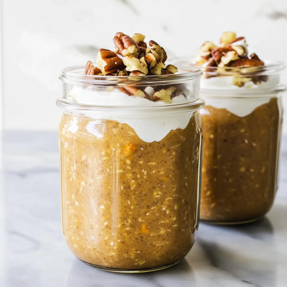 Pumpkin Pie Overnight Oats