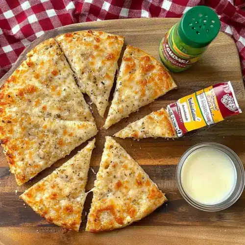 Cheesy Tortilla Garlic Bread