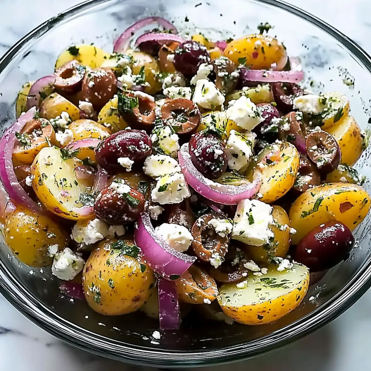 Olive Greek Potato Salad