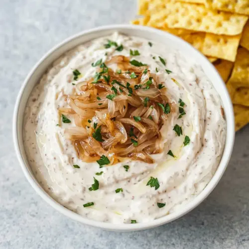 Healthy Onion Dip