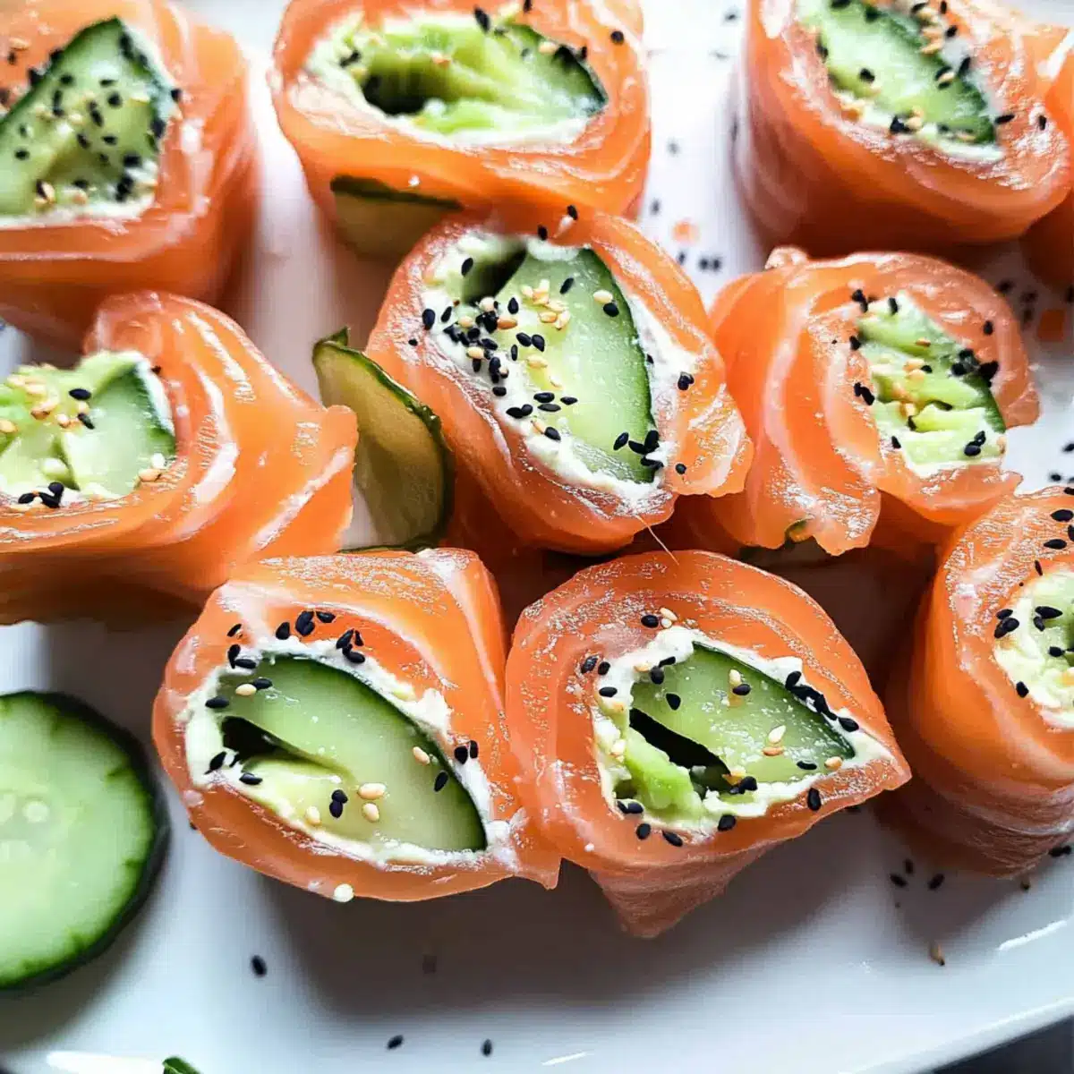 Smoked Salmon Roll Ups
