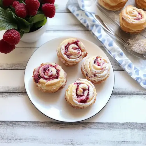 Raspberry Cream Cheese Cruffins Recipe