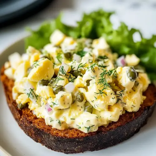 Lemon Caper Egg Salad Recipe