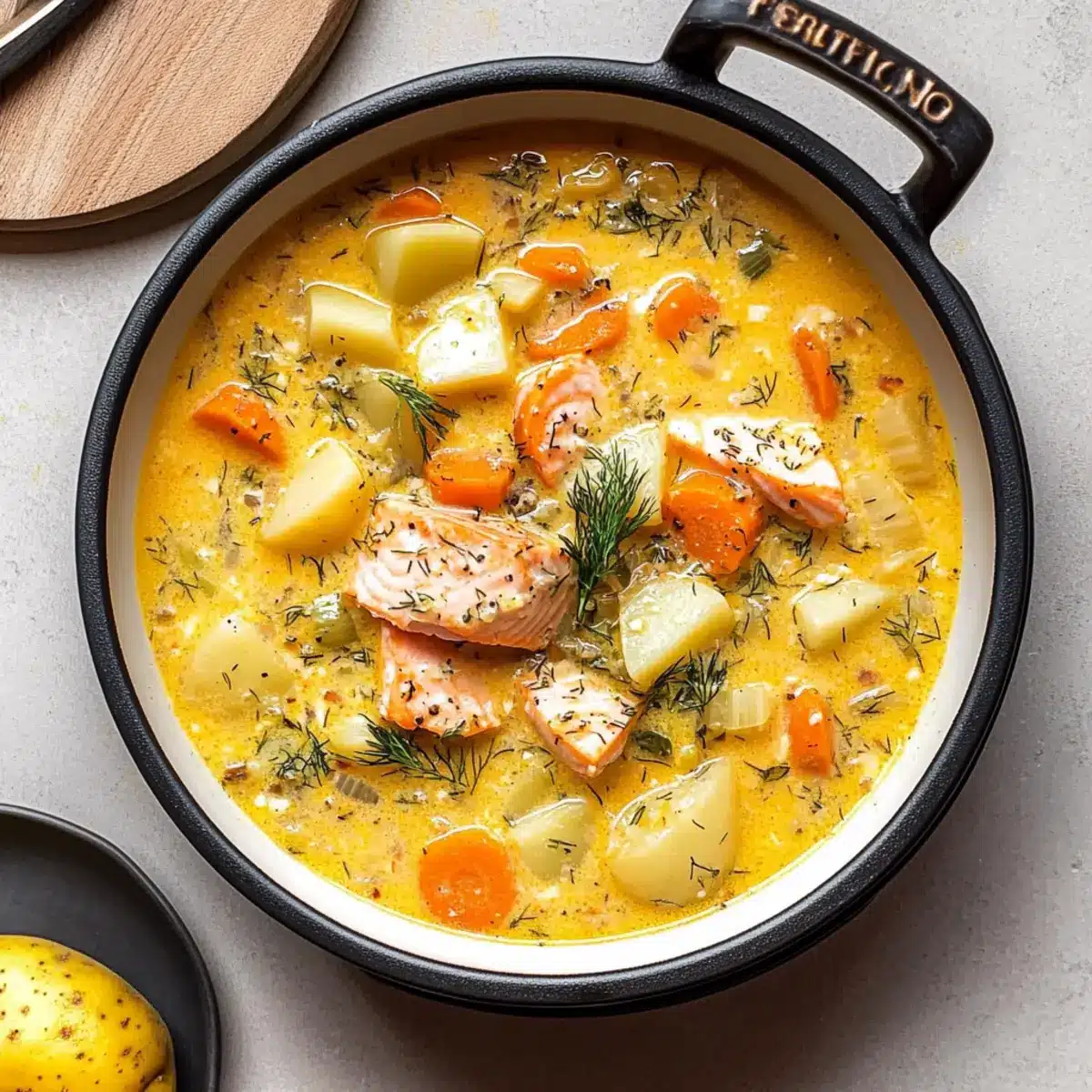 Creamy Finnish Salmon Soup