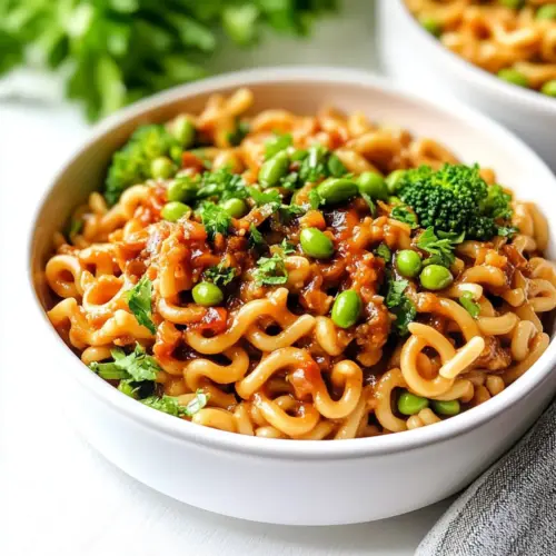 Spicy Peanut Butter Noodles