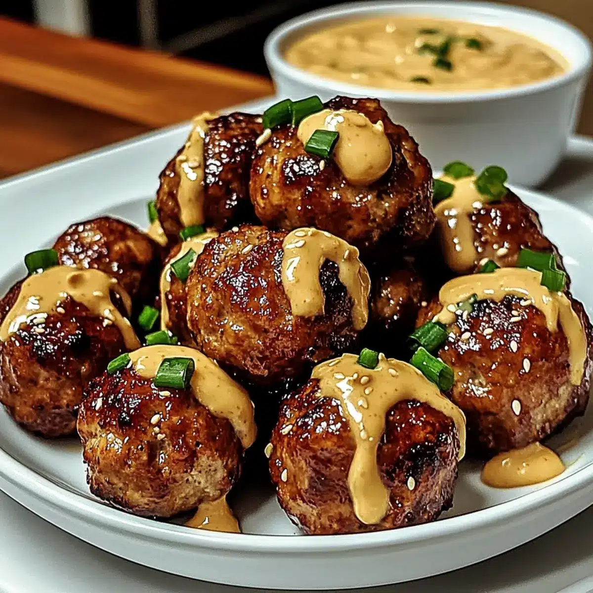 Korean BBQ Meatballs