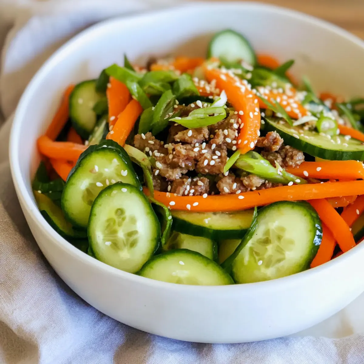 Carrot and Cucumber Salad