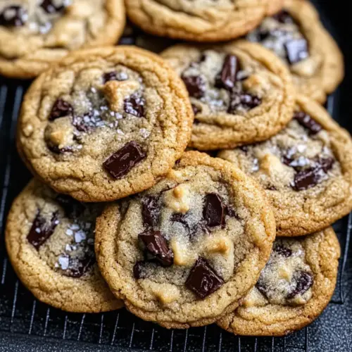 Crispy Chewy Chocolate Chip Cookies
