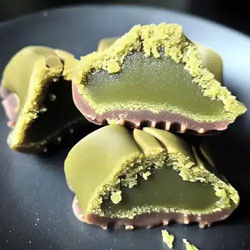 Chewy Matcha Mochi Bites